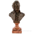 Classic Design Bronze Mozart Bust Statue
